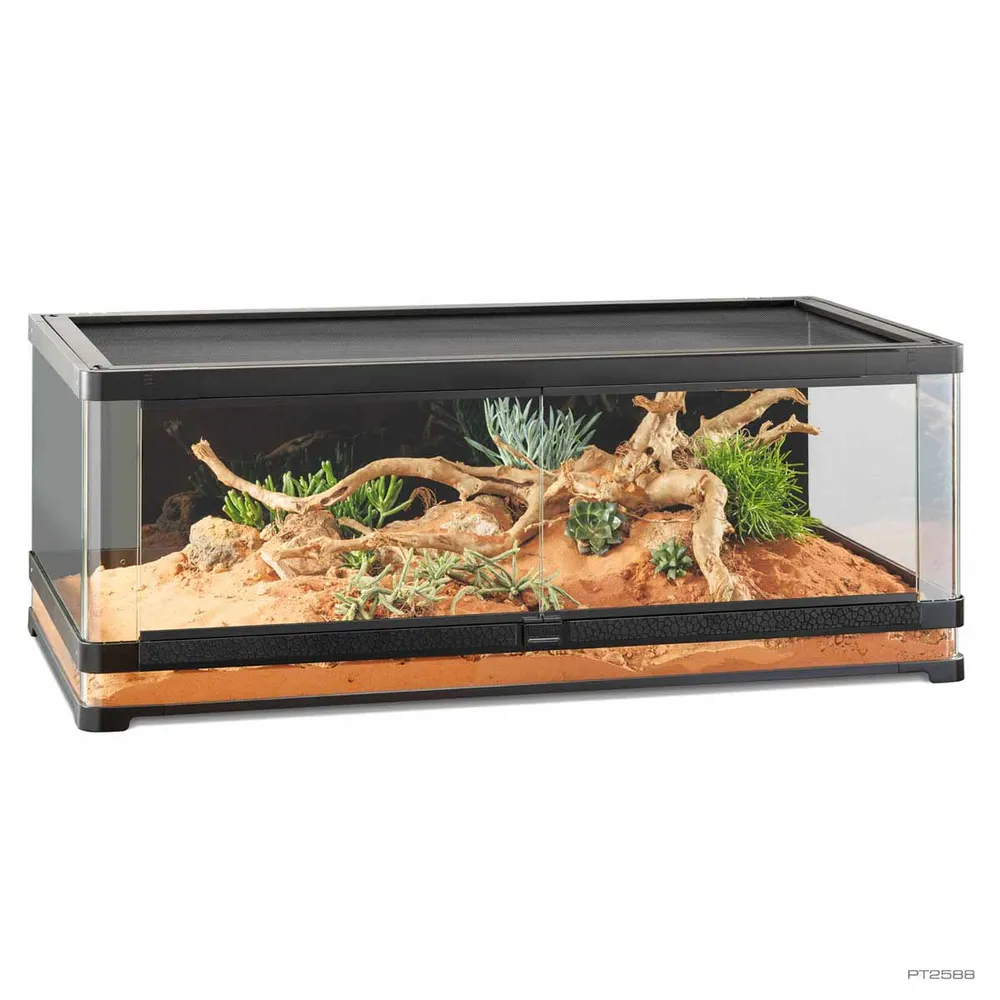 Exoterra Glas Terrarium Vista 120 Buet rude